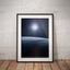 "THE CURVE" - Framed Space Print - 40cm x 50cm