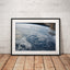 "ORBIT" - Framed Space Print - 40cm x 50cm