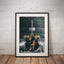 "DISCOVERY" - Framed Space Print - 40cm x 50cm product_description Retro Space Junk.