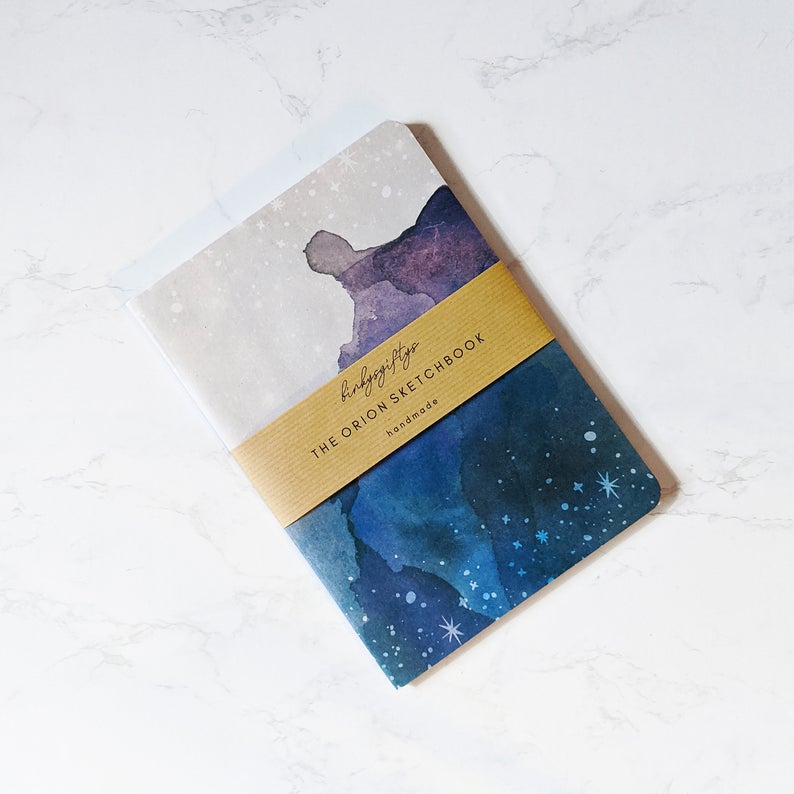 "Star Cluster Vol.2" | Handmade Sketchbook